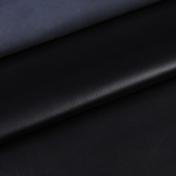 Шкіра одягова овчина КАМИЛА LUX чорний п/глянець 0,6