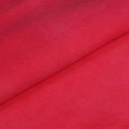 Велюр шевро STEFANIA рожевий ROUGE RED 0,9-1,0