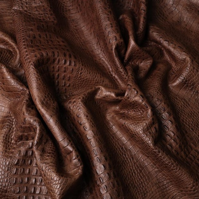 Шкіра ВРХ Крокодил BebiZ коричневий WALNUT 1,0-1,2 Туреччина