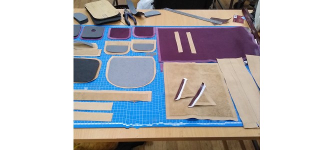 Научиться шить из кожи