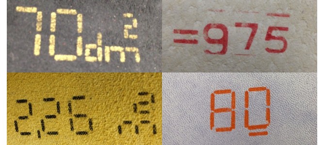 Размер натуральной кожи, квадратные метры, квадратные футы