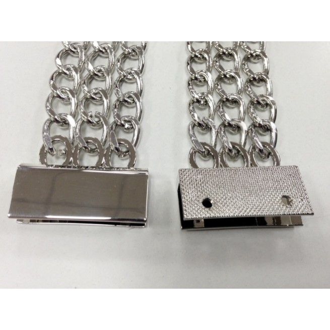 Ланцюг-тримач НІКЕЛЬ 53см x 34мм тип 26809