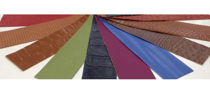 Мебельная кожа - заказывайте тиснение на выбор!